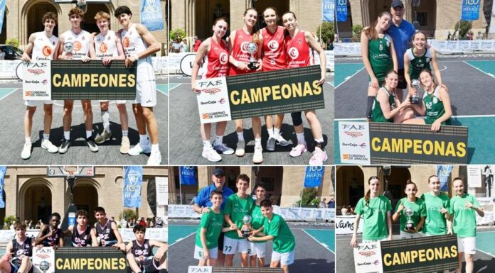 Cº Aragón 3×3 U17-U15-U13
