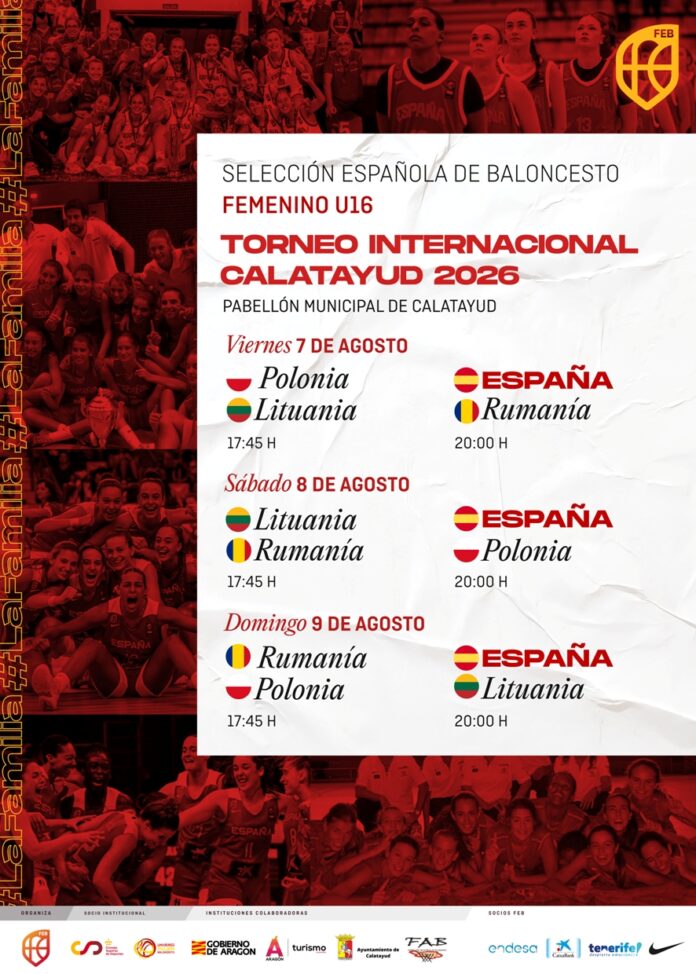 Poster Formacion Calatayud U16F 2026